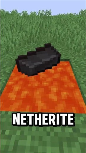 WHAT ELEMENT IS NETHERITE IRL 💎⛏️