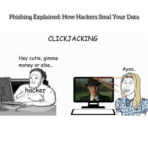 Phishing Explained: How Hackers Steal Your Data #Phishing #CyberSecurity #OnlineScams #InternetSafety #DataProtection #Hacking | تعلم الكمبيوتر بنفسك