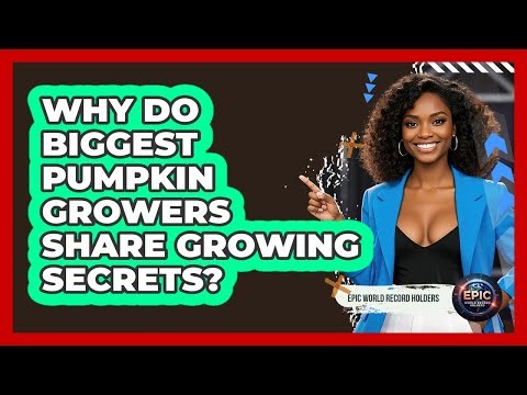 Why Do Biggest Pumpkin Growers Share Growing Secrets? - Epic World Record Holders