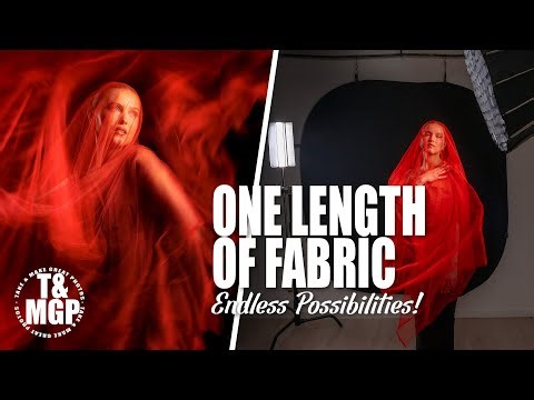 One Length of Fabric, Lots of Possibilities | Take & Make Great Photography with Gavin Hoey