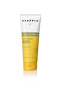 Alaffia Neem Turmeric Conditioner - Helps Restore and Protect Hair while Moisturizing the Scalp with Fair Trade Shea Butter, Tea Tree, Rosemary, Natural Mint, 8 fl oz Tube
