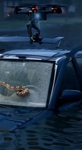 3.3K views · 18 reactions | Not all heroes wear capes, and not all pets are furry! This dedicated rescuer risked dangerous floodwaters to save this python trapped in a submerged car. Every life matters! Tag a friend who wouldn't be brave enough to hold this snake! #SnakeRescue #FloodHero #Python #ExoticPet #AnimalRescue #TheRescueApex #ViralReels #BraveAct #Disaster #Reptile | Animal Care | Facebook