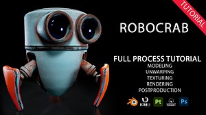 Dive into the full process of Robocrab. This tutorial is easy to follow and complete! https://buff.ly/3ObRwEY | Cubebrush