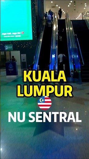 Kuala Lumpur 🇲🇾 Exploring KL Sentral & NU Sentral Mall Inside Malaysia’s Busiest Train Hub!