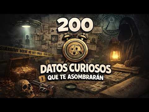 200 Datos Curiosos que NO SABÍAS 🤯 | Curiosidades Increíbles que Te Volarán la Mente Nº3