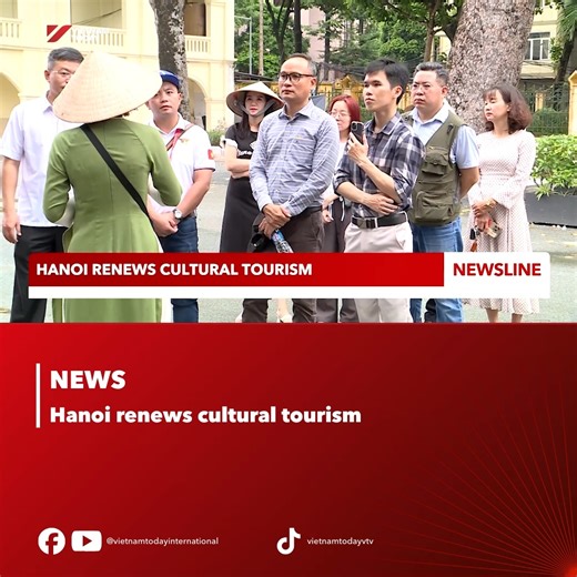 Hanoi is renewing cultural tourism by turning heritage into immersive experiences. From stepping inside the Hanoi Flag Tower through interactive tours to engaging exhibitions and traditional costume experiences, visitors can now connect with history in more vivid and meaningful ways. By refreshing tourism products and applying creative approaches, the capital is encouraging longer stays and offering deeper cultural journeys for both domestic and international visitors. #VietnamToday #VTV #News #