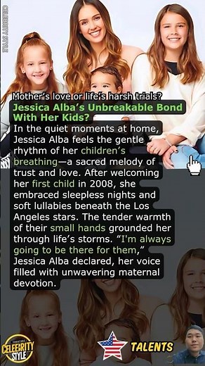 Jessica Alba’s Unbreakable Bond With Her Kids?