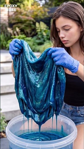 Never buy garden pots until you see this 😱 #garden #epoxyresin #epoxy