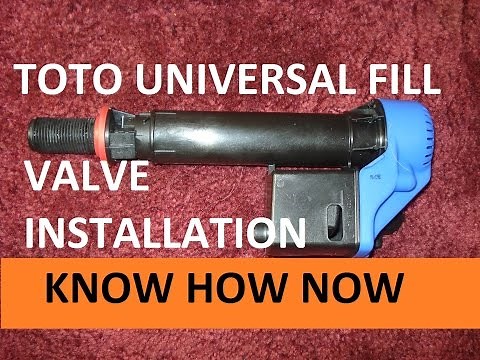 How to Replace a Toto Universal Fill Valve