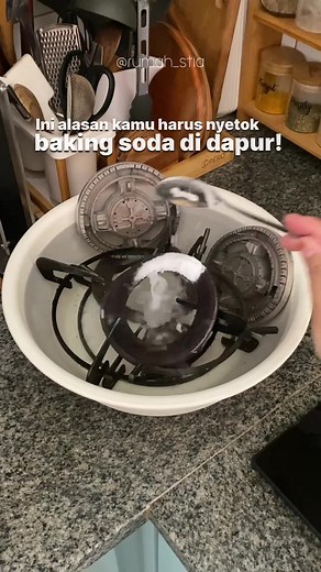 Rahasia Baking Soda untuk Membersihkan Dapur