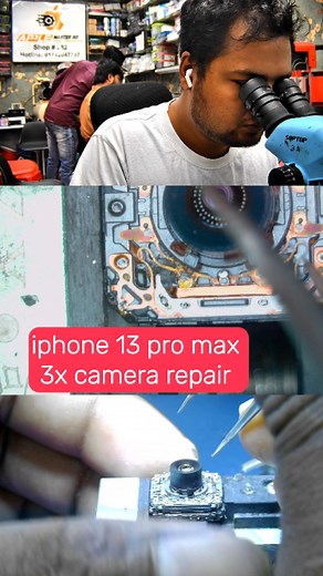 13K views · 264 reactions | iphone 13 pro max 3x camera repair 01712-047787 #applemsterbd Mi Jing #camera #vairalvideo #trendingpostchallenge | Gsm Shihab | Facebook