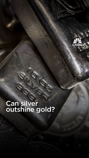 4K views · 45 reactions | Global silver demand is forecast to reach the second-highest level on record this year, according to the Silver Institute. It could even outperform gold in the second half of the year, when the Fed is expected to cut rates. | CNBC International | Facebook