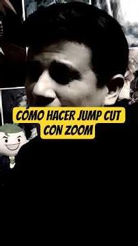 💡 TRUCO FÁCIL: Cómo Hacer Jump Cut con Zoom #shorts #ediciondevideo #tutorial