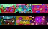 Mix of 6 videos from youtube : A star of shapes songs