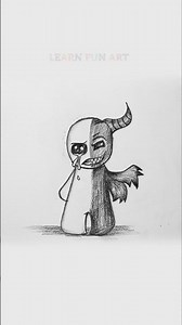 How to draw a devil face #easydrawings #shortsdrawing #learningsketch