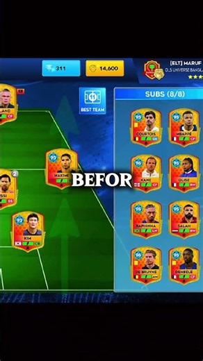 🔥 BEST DLS 26 XI! 😱 | My Ultimate Starting 11 ⚽👑 | DLS 26