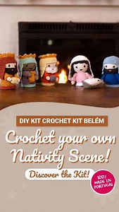 Unboxing our DIY Crochet Kit Belem ✨ Yarn, hook and a step-by-step pattern in 6 languages — all in one box! 臨 Create your own Nativity Scene ✨ Shop now – link in bio ⬆ | Hoooked Zpagetti | Facebook