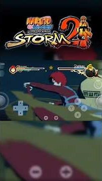 Gaara vs dedara full fight Naruto unlimited ninja strome :- 2 #naruto #shorts #gaara