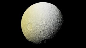 Cassini's Photos: Saturn's Moon Tethys