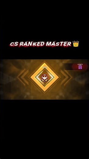 NEW CS RANK 50 HEROIC ⭐⭐STAR TO MASTER EN 🔥🔥GARENA #FREE​ FIRE ❤❤ #short​ 🎥🎥VIDEO👑