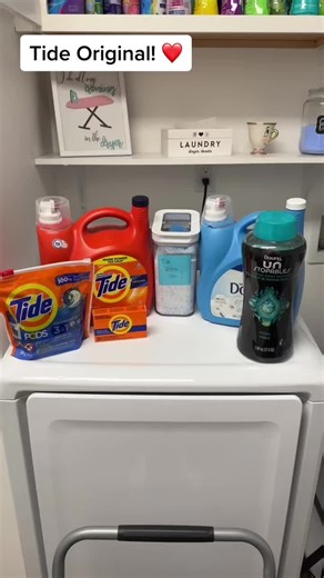 Tide Original Laundry Detergent for Fresh-Scented Cleaning