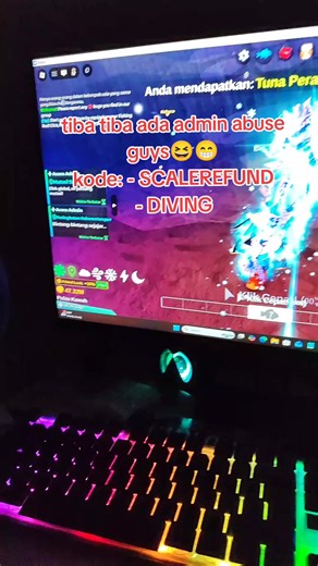 Admin Abuse dan Kode Rahasia di Fish It