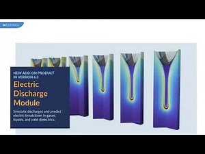 Electric Discharge Modeling in COMSOL Multiphysics 6.3