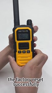 Retevis RB48 Plus IP67 Waterproof Heavy Duty Long Range Walkie Talkies, GMRS Radio, Construction Jobsite Two Way Radio, NOAA, Shock Resistant, Dual PTT, Emergency, Vibration Reminder(4 Pack)