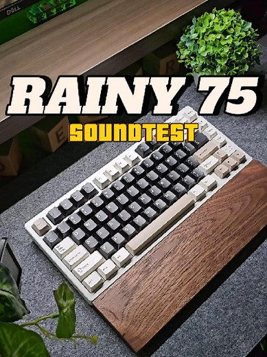 RAINY 75 Keyboard Sound Test