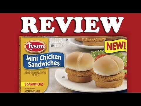 Tyson Mini Chicken Sandwich Video Review: Freezerburns (Ep436)