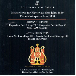 Various - Meisterwerke für Klavier aus dem Jahre 1880 /Piano Masterpieces From 1880