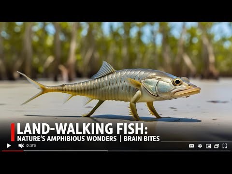 Land-Walking Fish: Nature’s Amphibious Wonders | Brain Bites