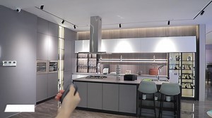 PA Low Price Compact All in One Movable 3 Pieces Kitchen Cabinet Pantry Units