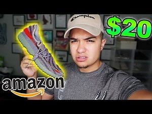 I BOUGHT $20 YEEZYS FROM AMAZON AND GOT THESE!! **UNBOXING GONE WRONG**