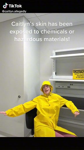 Emergency Safety Shower Demonstration for Workplace Hazards