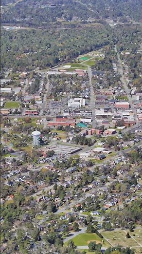 A Cloudy Day in Rocky Mount, North Carolina – City Drive & Sights