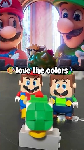 LEGO vs. trailer: super mario galaxy movie (love the colors)