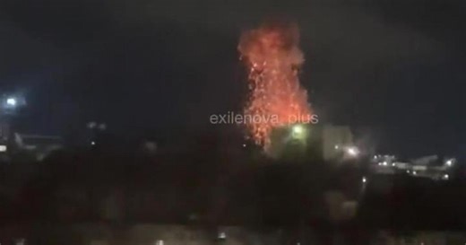 Fungo della gigantesca esplosione su Cheboksary in Russia: video