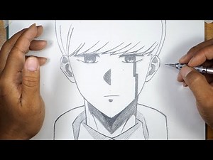 How to Draw Mash Burnedead - Step by Step | Mash Drawing from Mashle | Easy To Draw