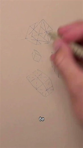 Drawing invisible edges: perfect symmetry without measuring