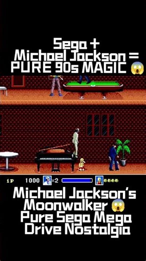 Michael Jackson's Moonwalker 😱 Pure Sega Mega Drive Nostalgia #retrogaming #sega #retro #gaming
