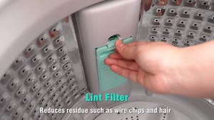 Qhomic Portable Washing Machine, 17.8lbs Dryer & Washer Combo, 10 Programs 8 Water Level Fully Automatic Washing Machine for Dorm, Apartments, Home