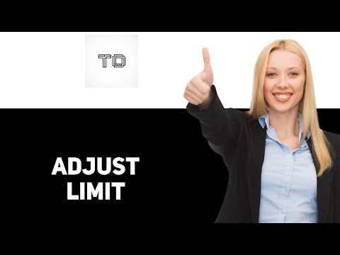 How To Change Spending Limit TD Debit 2025