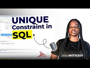 SQL UNIQUE Constraints