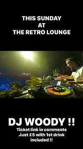 2.1K views · 15 reactions | The incredible DJ WOODY is in Blackpool this Sunday afternoon at The Retro Lounge Blackpool ! An afternoon of classic Soul, Funk & Hip Hop on turntables, kids welcome if you want to show budding DJs what it's all about.... entry is just £5 and includes your first drink.... | Back To The Old Pool | Facebook