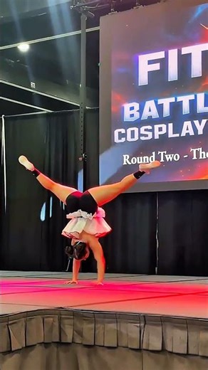 Cosplay Competition at Battle for LA Is INSANE! #cosplay #acrobatics #shorts