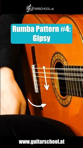 Rumba Flamenco Guitar Strumming Pattern #4: Gipsy