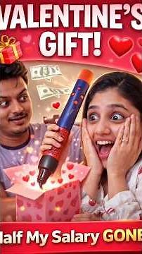 Best Valentine’s Day Surprise Ever 😍 | Wife Reaction Will Melt Your Heart. #trendingreels #newreel