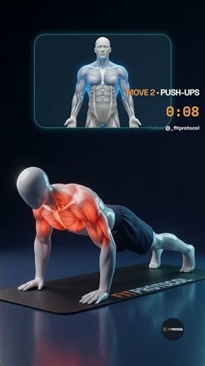 The 4-Minute Full Body Workout (Follow Along, No Equipment)