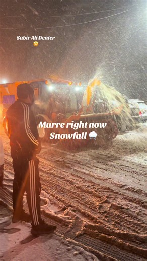 Current Snowfall Conditions in Murree